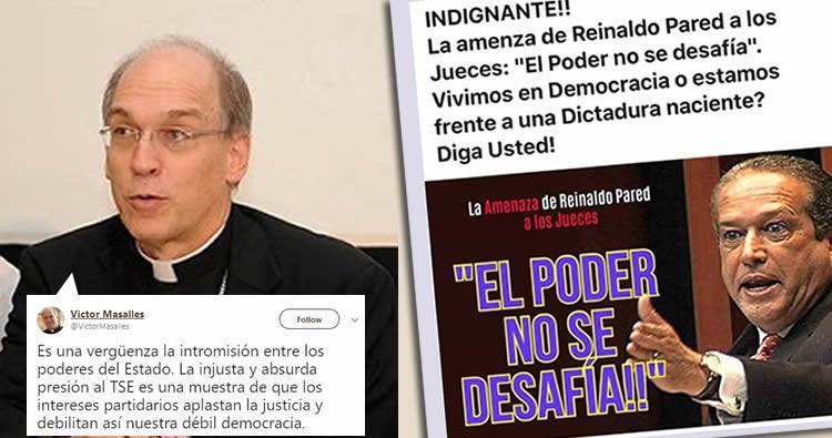 Obispo Víctor Masalles: “Los intereses partidarios aplastan la justicia”