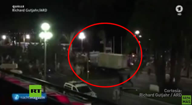 Video: Momento exacto del atentado en Niza, Francia