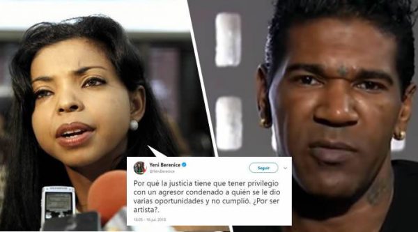 Yeni Berenice: ‘Por qué la justicia tiene que tener privilegio con un agresor, ¿por ser artista?’