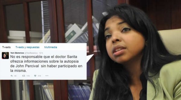 La Físcal Yeni Berinice reacciona antes declaraciones del Dr. Sarita