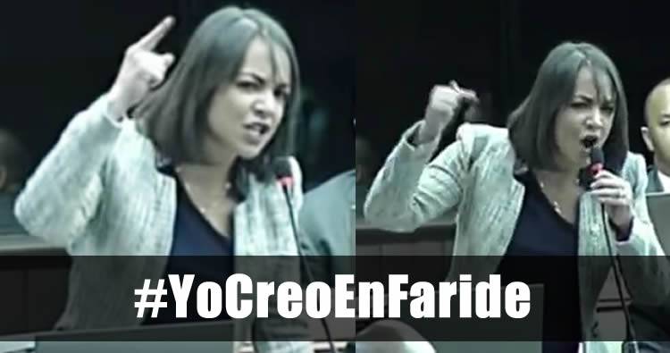Defensores de Faride se enfrentan al Gobierno y crean el hashtag #YoCreoEnFaride