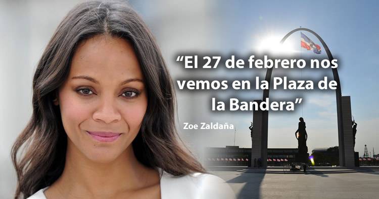 Zoe Zaldaña: ‘El 27 de febrero nos vemos en la Plaza de la Bandera’