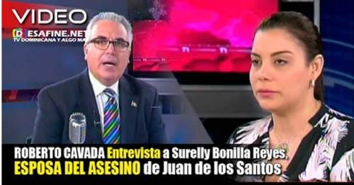 Roberto Cavada entrevista esposa del asesino de Juancito Sport
