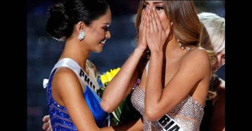Coronan a Colombia como Miss Universo, pero Ganó Filipinas