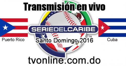 Ver en vivo Puerto Rico vs Cuba online – Serie del Caribe 2016