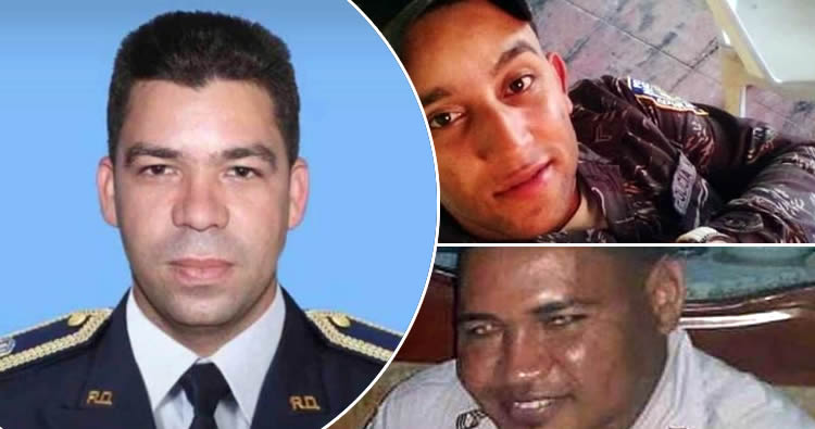 Policías Librado Recio y Rafael de Jesús Díaz detenidos bajo investigación por muerte de oficial de la Fuerzas