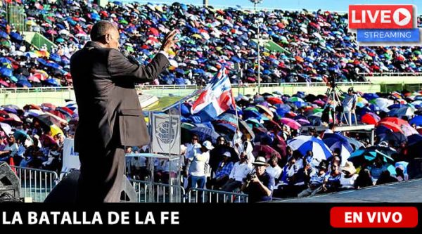 La batalla de la fe en vivo por internet; el evento será virtual este año