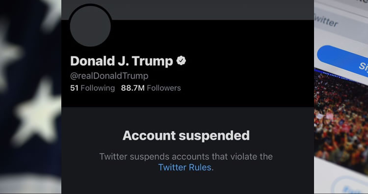 Twitter suspende permanentemente la cuenta de Donald Trump ante el riesgo de “incitación a la violencia”