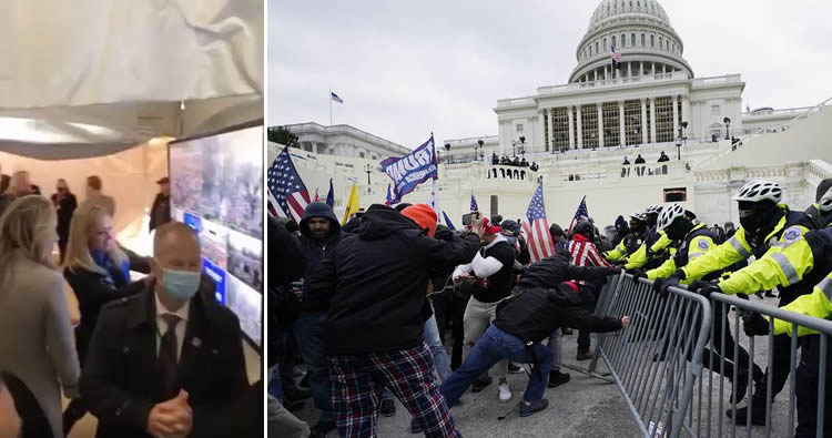 Video: Donald Trump Jr. festejó junto a su padre las protestas en Capitolio de EE.UU.