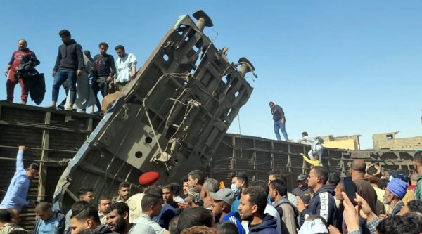 Desconocidos activaron freno de emergencia de tren accidentado en Egipto