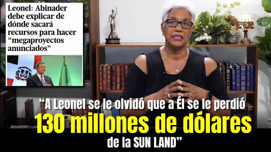 Video: Altagracia Salazar le responde a Leonel Fernández