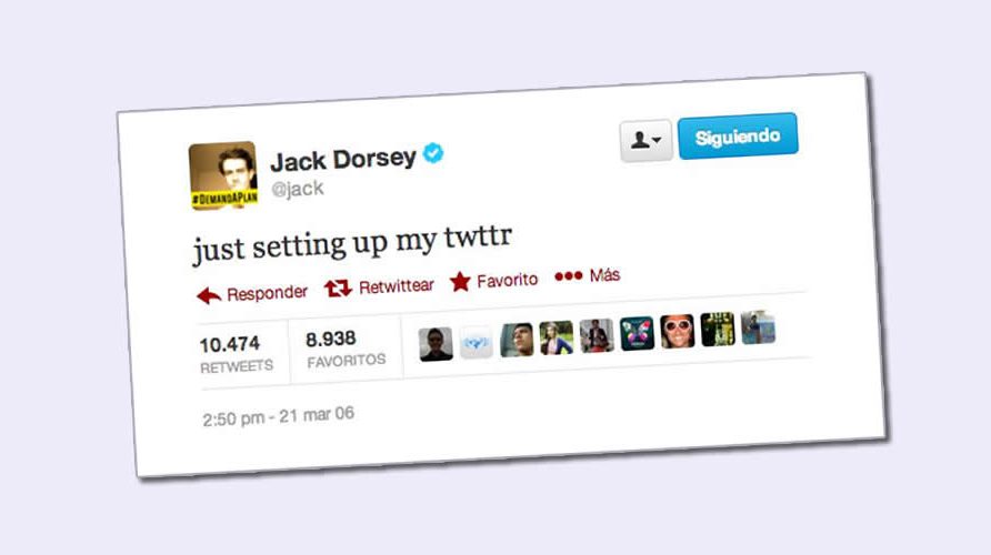Fundador de Twitter vende el primer tuit en la historia por casi 3 millones de dólares