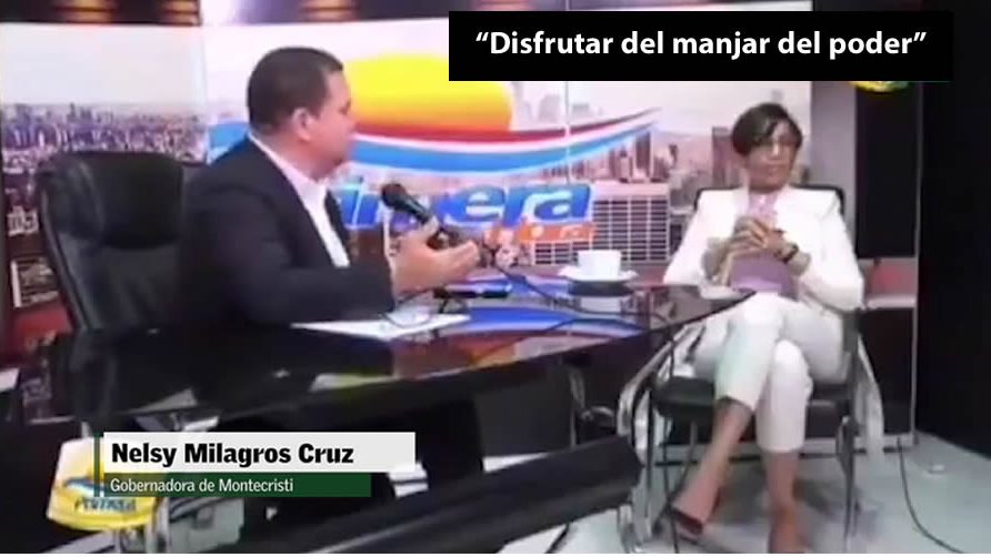 Video: Gobernadora Nelsy Cruz y su frase «disfrutar del manjar del poder»