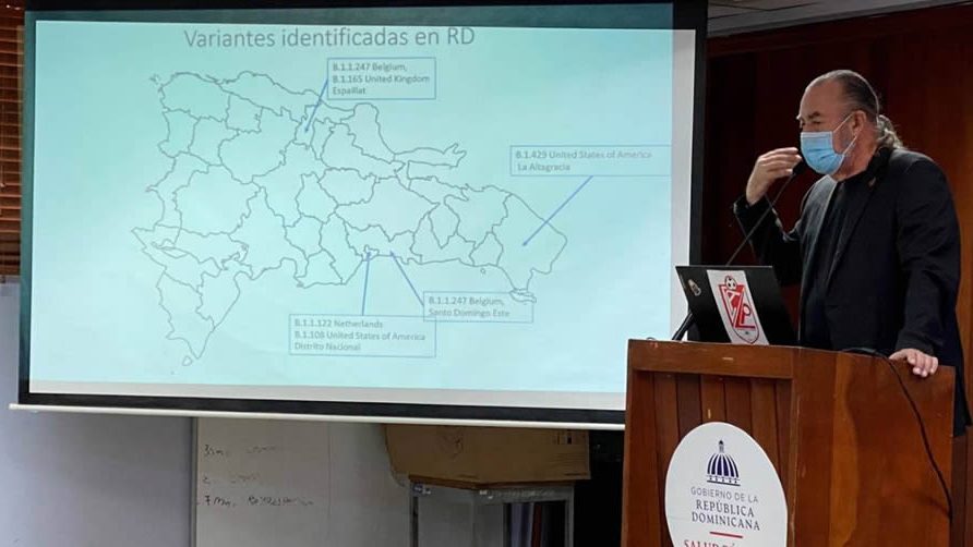 Salud Pública identifica 5 variantes de Covid-19 en República Dominicana