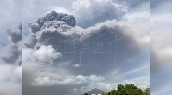 Meteorología: Cenizas del volcán La Soufriere no alcanzarán RD por el momento