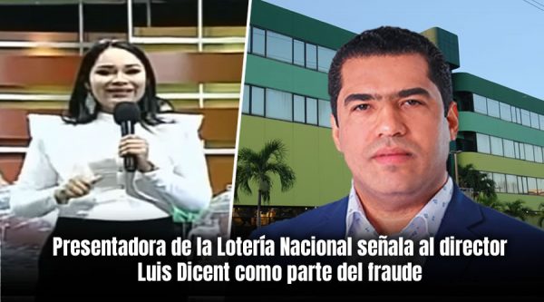 presentadora loteria senala a luis dicent como parte del fraude