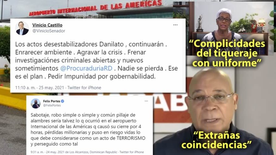 Reacción al sabotaje en el Aeropuerto Las Américas AILA