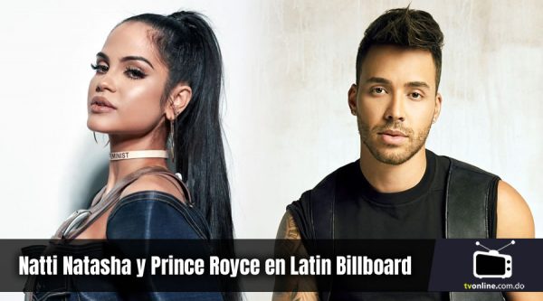 Natti Natasha y Prince Royce en Latin Billboard