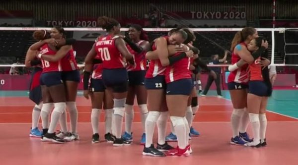 Estados Unidos vence 3-0 a las Reinas del Caribe en Tokio 2020