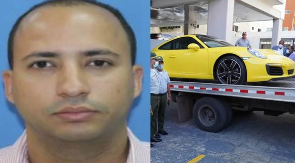 Identifican propietario de Porsche amarillo retenido DIGESETT