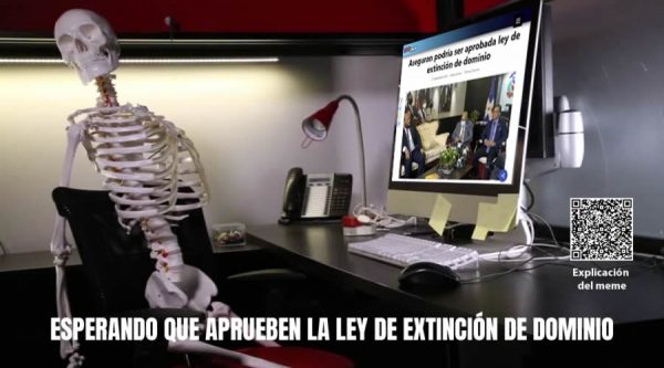 Aseguran podría ser aprobada ley de extinción de dominio