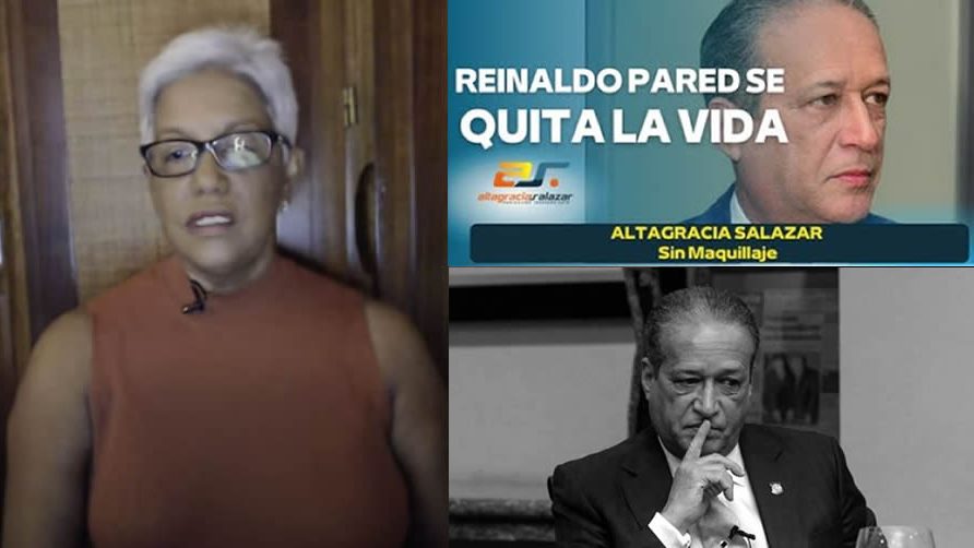 Video: Lo que dice Altagracia Salazar sobre el suicidio de Reinaldo Pared Pérez