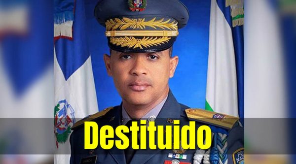 jefe de la policia Edward Ramon Sanchez Gonzalez