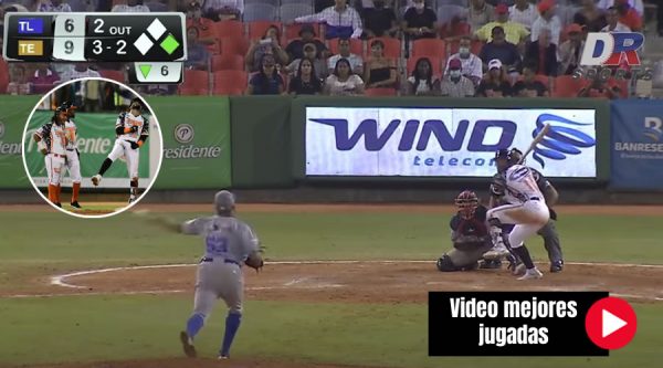 Video: Los Toros le quitan el invicto a Tigres del Licey