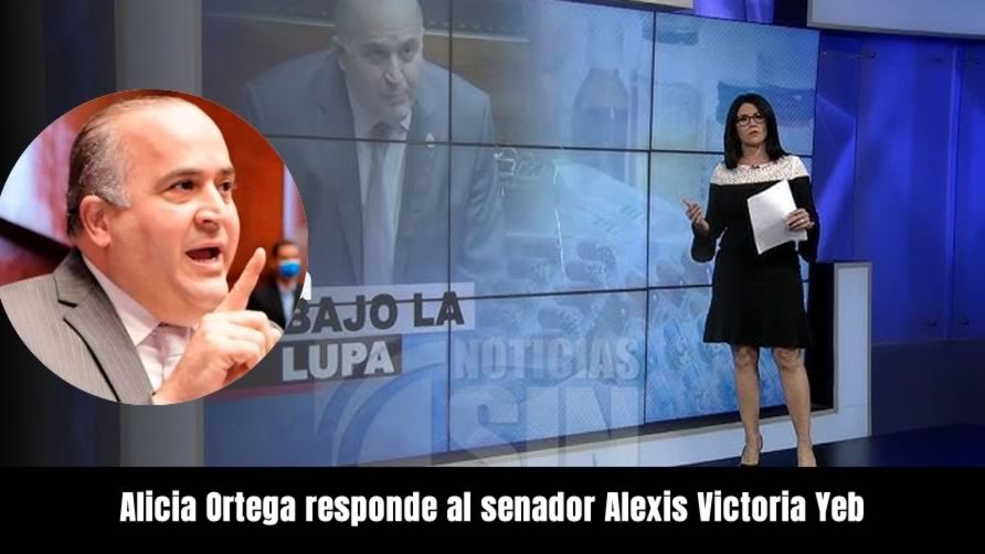 Video: Alicia Ortega responde al senador Alexis Victoria Yeb