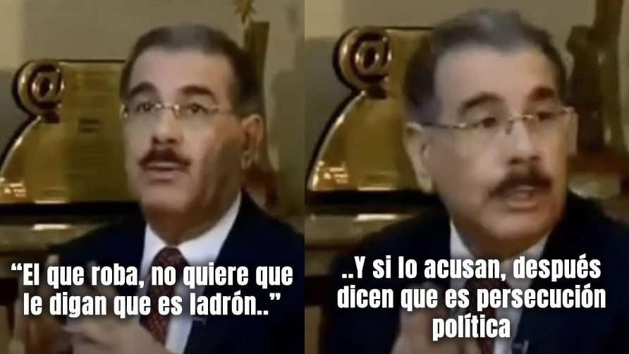 Danilo Medina: “Roban y no quieren que le digan ladrones” Sin Maquillaje de hoy