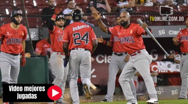 Leones del Escogido vencen a Gigantes; jugarán mini-playoffs contra las Águilas Cibaeñas