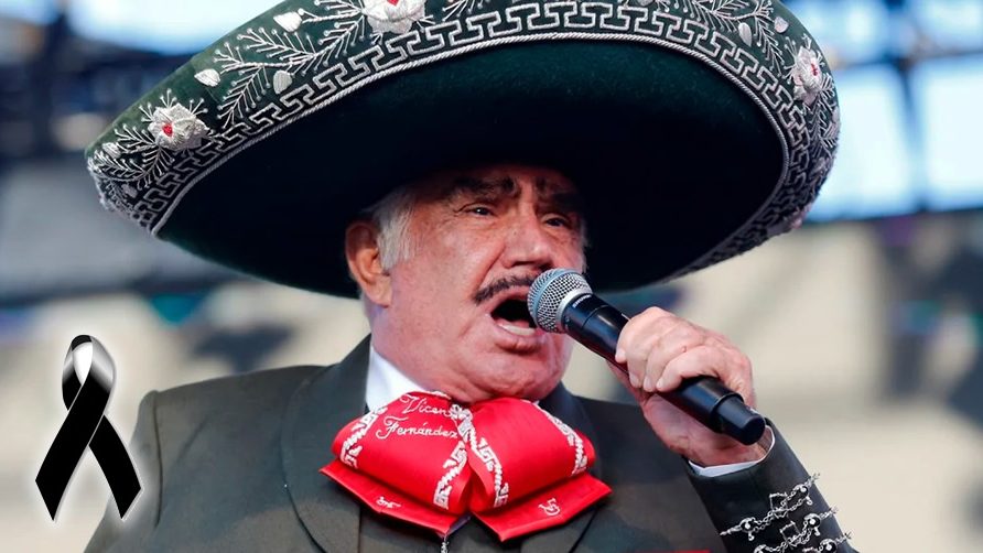 Fallece el cantante mexicano Vicente Fernández