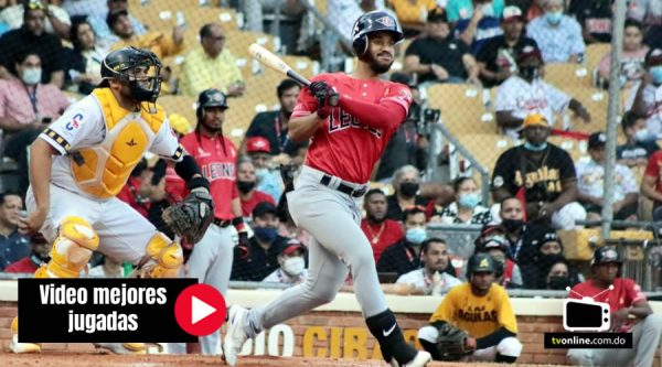 Leones del Escogido le ganan a las Águilas y obligan a un partido decisivo