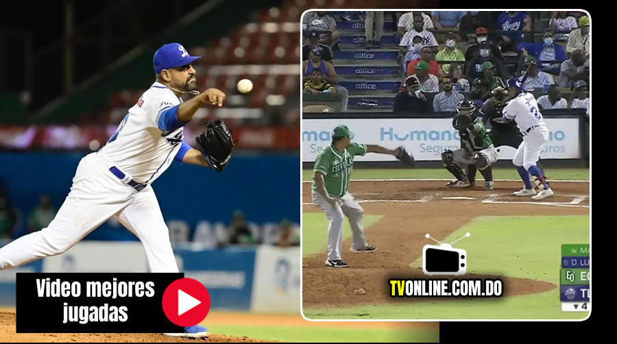 cesar valdez juego pelota licey vs estrellas