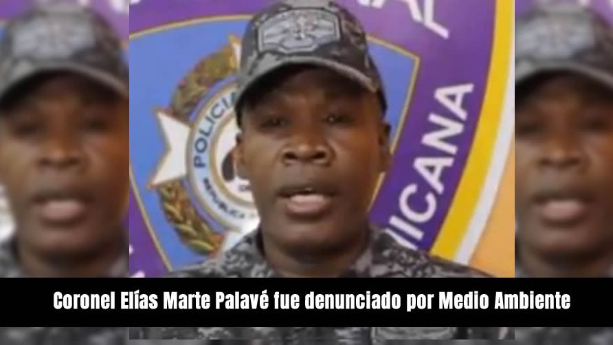 Quién es el Coronel Elías Marte Palavé denunciado por Medio Ambiente