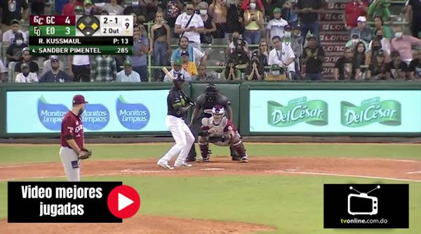 Video: ¡Tablazo! de Pimentel guía triunfo Estrellas vs Gigantes; empatan segundo lugar del Round Robin