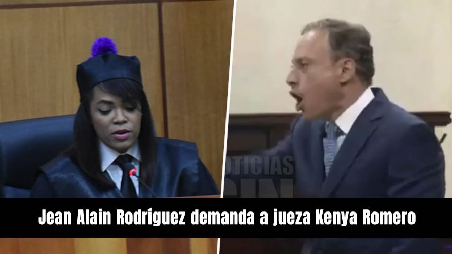 Jean Alain Rodríguez demanda a la jueza Kenya Romero por 15 millones de pesos