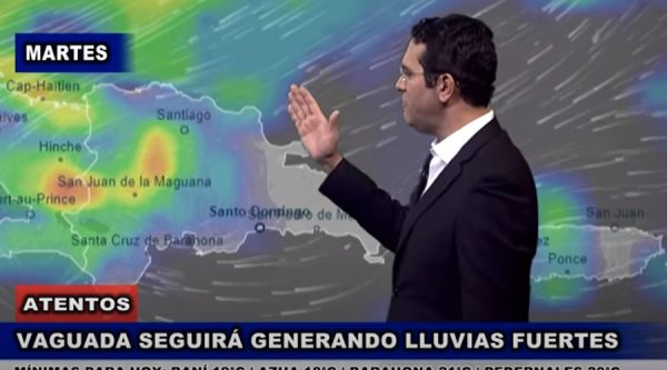 Jean Suriel advierte podría llover próximos cuatro o cinco días en RD