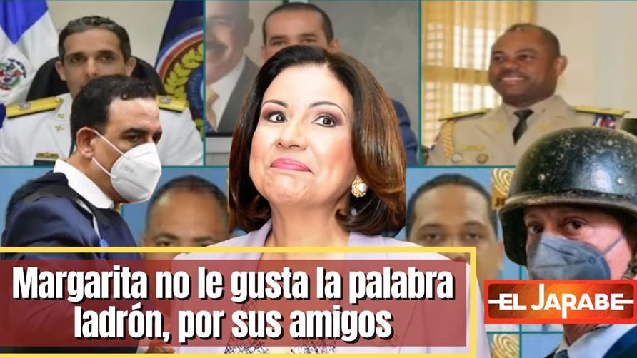Video: A Margarita Cedeño no le gusta la palabra ladrón para sus amigos del PLD; Marino Zapete se la canta