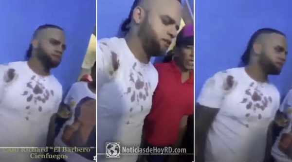 Video de Richard Báez, el Peluquero, en el destacamento de Cienfuegos