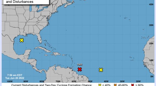 Vigilan onda tropical que podría convertirse en ciclón y acercarse a RD