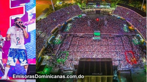 El Alfa llena el Estadio Olímpico a puro dembow