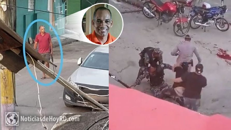 Video: Hombre mata dos civiles, hiere a siete policías y se atrinchera en La Romana | Caso Daniel El Ebanista