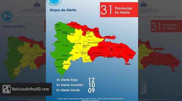 República Dominicana en alerta por paso tormenta Fiona