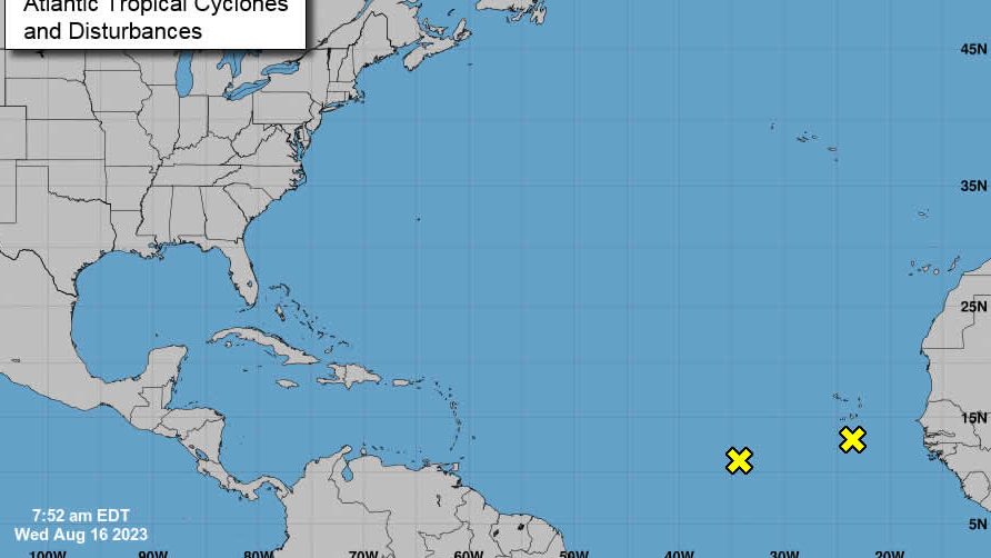 Onamet vigila 2 posibles ciclones